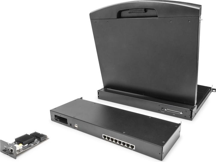Produktbild Digitus Cat.5 KVM module 8-Port für modularisierte KVM-Konsole