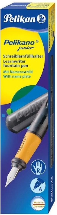 Actual product image Pelikan PELIKANO-JUNIOR - fountain pen (Black, 1 x)