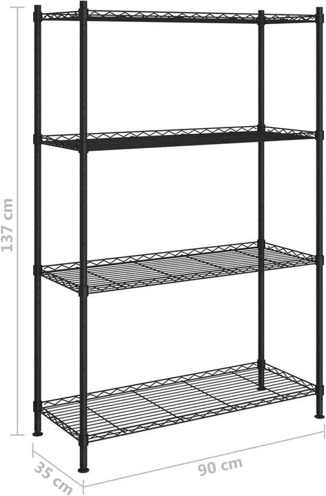 Actual product image vidaXL Storage rack
