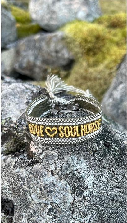 Actual product image Soulhorse Stoffarmband Love