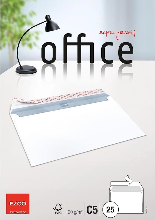Image du produit Elco Bureau des enveloppes, sans fenêtre (229 x 162 mm, 25 x)