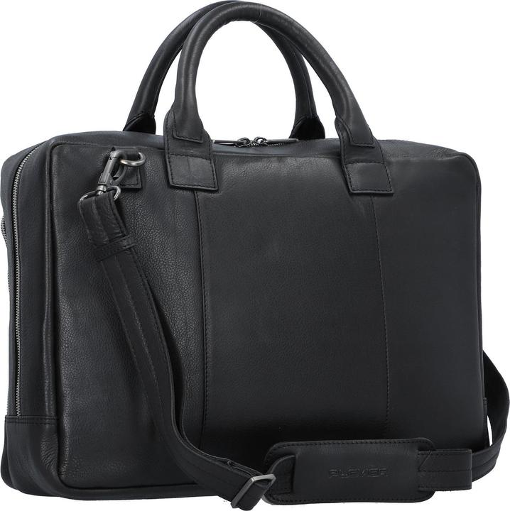 Actual product image Plevier Vintage Bill Aktentasche Leder 40 cm Laptopfach (17.30", Fujitsu)