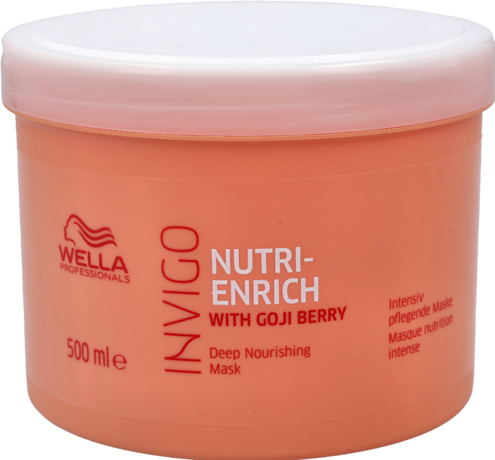 Actual product image Wella Invigo Nutri-Enrich Deep Nourishing Mask - (500 ml)