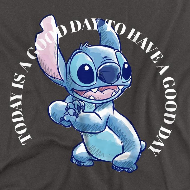Actual product image Lilo & Stitch Unisex Adult Good Day T-Shirt (XXL)