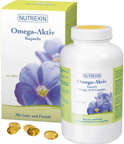 Produktbild Nutrexin Omega - Aktiv Kapsel (240 Stück, Kapseln, 290 g)