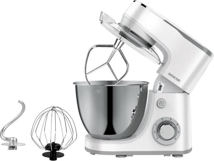 Image du produit Sencor STM 3630WH blanc / Robot de cuisine / 5,5L / 1300W (1300 W, 5.50 l)