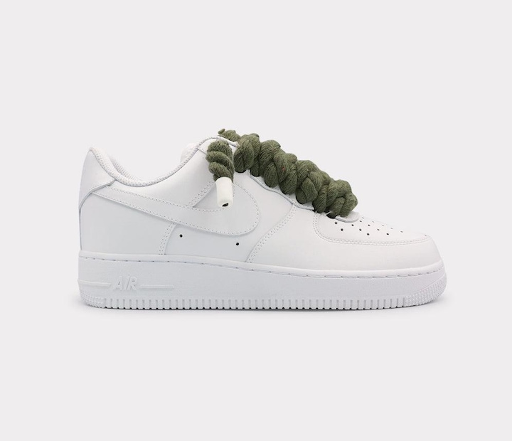 Olive, White