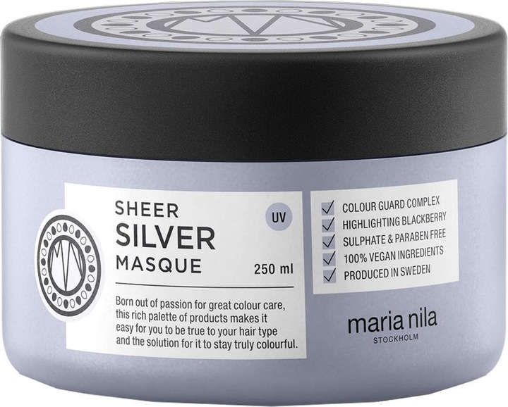 Maria Nila Care & Style - Sheer Silver Masque (250 ml)