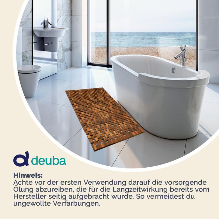 Produktbild Deuba Badematte (80 x 50 cm)