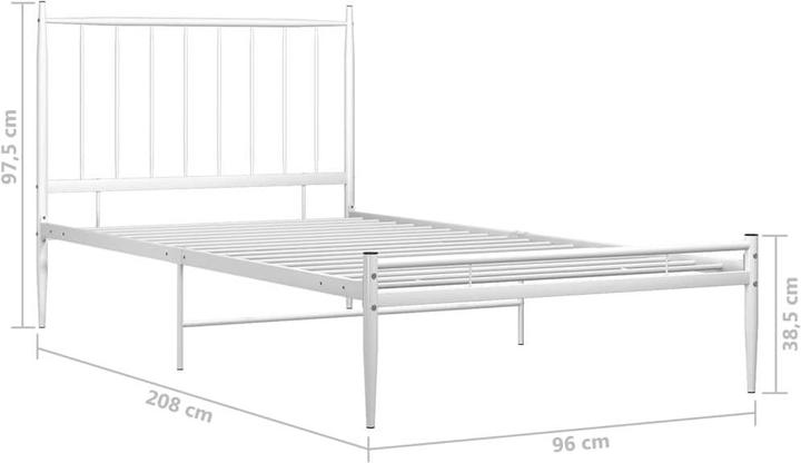 Image du produit vidaXL Bettgestell (90 x 200 cm)