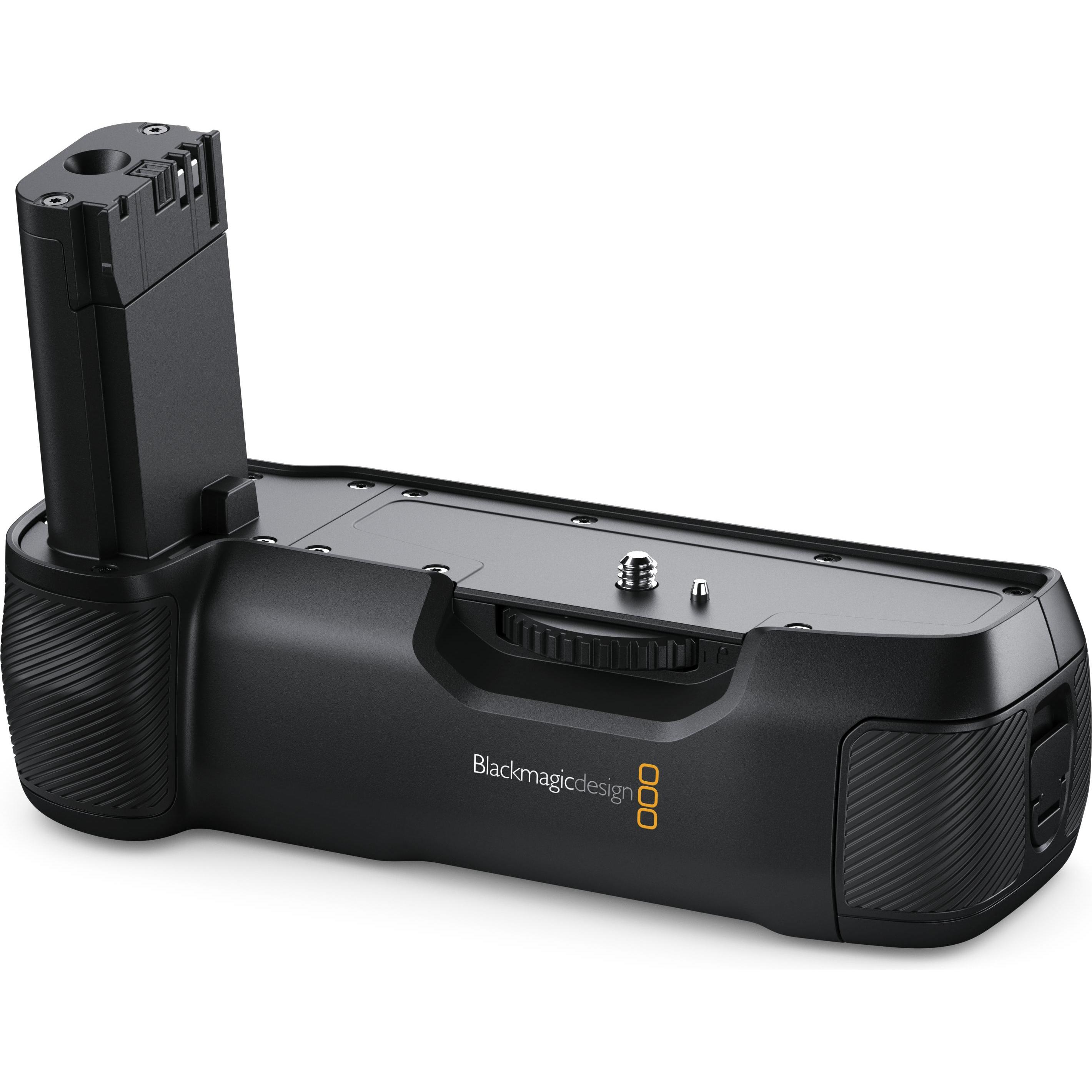 Blackmagic Impugnatura della batteria della fotocamera tascabile (Maniglia della batteria), Impugnatura + Battery grip, Nero
