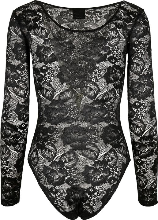 Actual product image Urban Classics Ladies Lace Longsleeve Body (XXL)