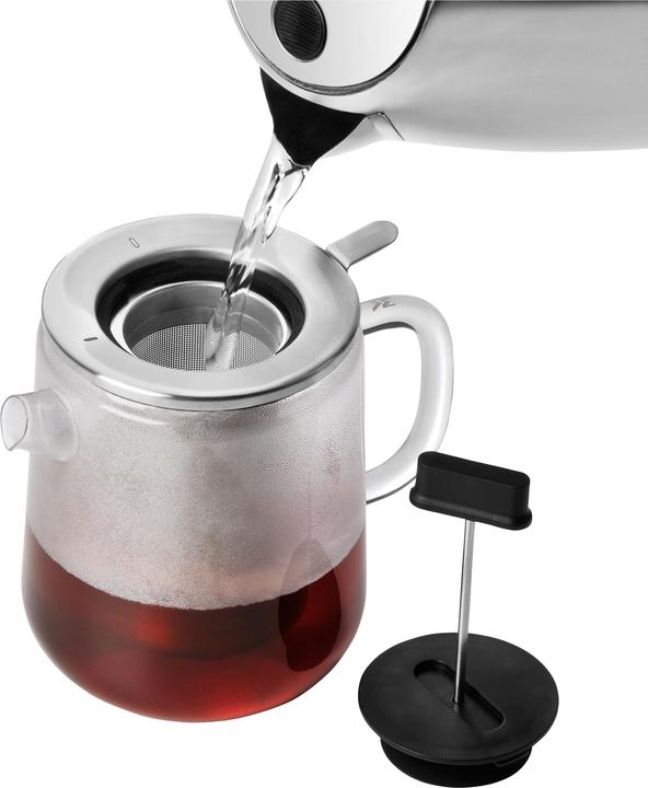 Produktbild WMF Teeset Teekanne mit Stövchen und Siebeinsatz 3tlg Glaskanne 1,3l SensiTea (1.30 l)