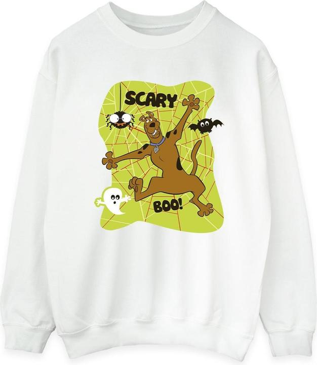 Actual product image Scooby Doo Womens/Ladies Scary Boo! Sweatshirt (L)
