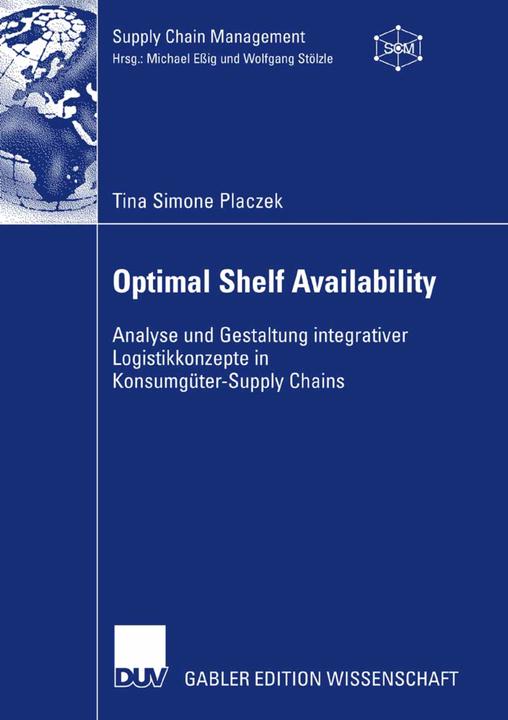 Produktbild Optimal Shelf Availability (Deutsch, Tina S. Placzek, 2007)