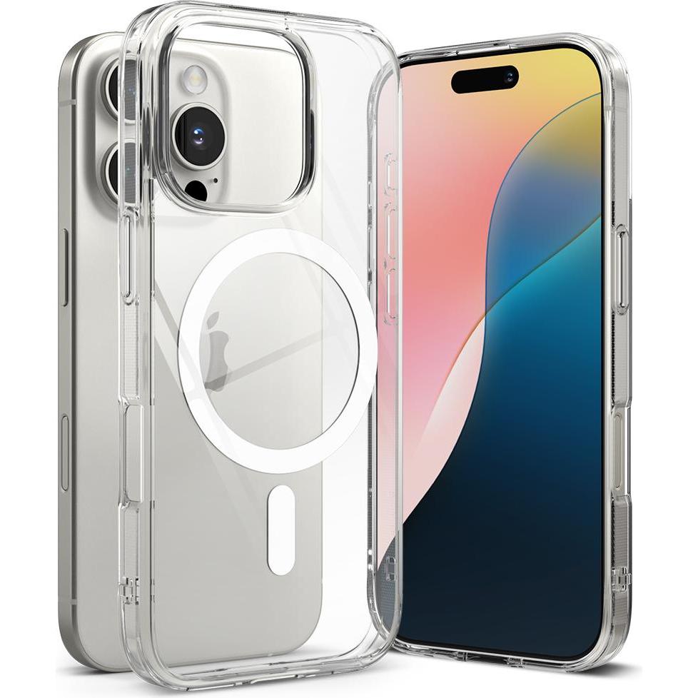 Thumbnail - Ringke Case for iPhone 16 Pro FUSION MAGNETIC CLEAR (Apple iPhone 16 Pro), Smartphone Hülle, Transparent