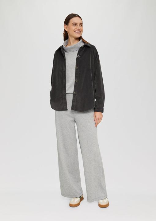 Actual product image S.Oliver Hose Weiche Sweathose mit Wide Leg (36)