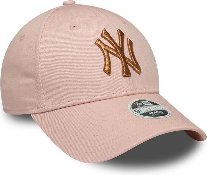 Produktbild New Era 9Forty Damen Cap - Metallic New York Yankees Rosa
