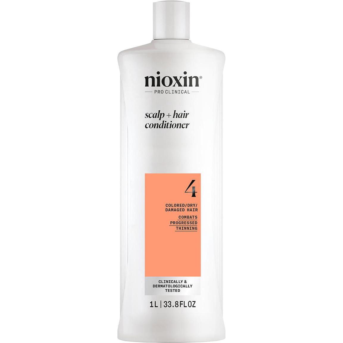 Nioxin, Balsamo, Scalp + Hair System 4 Conditioner (1000 ml)