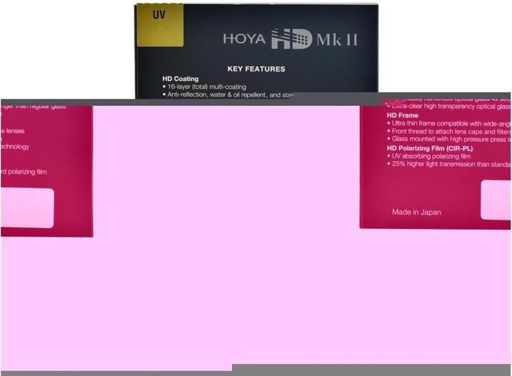 Actual product image Hoya HD Mk II UV Filter (52 mm, UV filter, 52 mm)