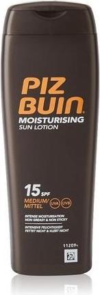 Produktbild Piz Buin Feuchtigkeitsspendende Sonnenlotion SPF 15 Medium 200ml (Sonnenlotion, SPF 15, 200 ml)
