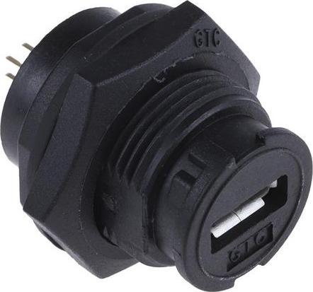 Produktbild RS PRO Mirco USB-AB Plastic C2 Panel Jack DIP