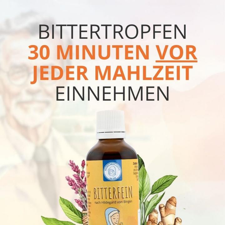Actual product image Hildegards Laden Bitter fine (1 Piece, Droplet, 106 g)