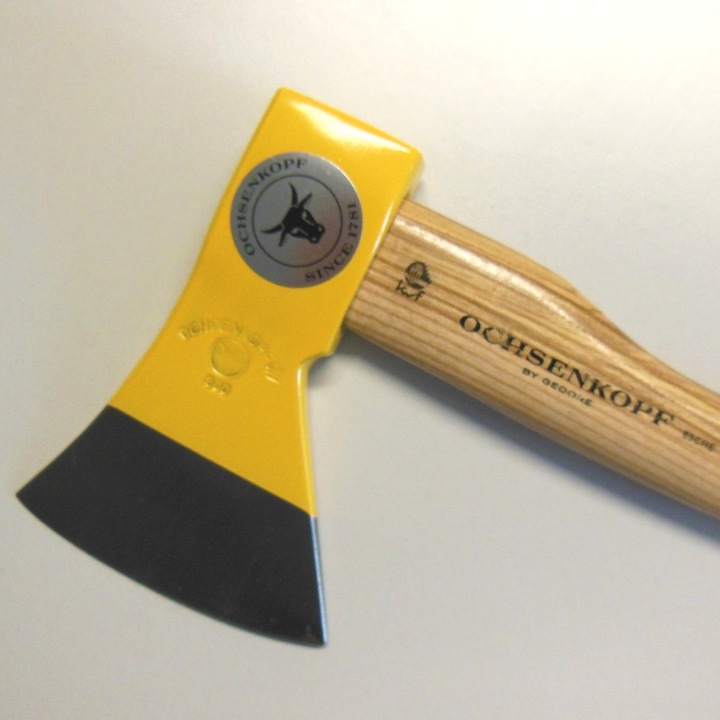 Immagine prodotto Ochsenkopf Ascia forestale, Bordo lucido, Robusto legno di frassino, 38 cm, 1,1 kg