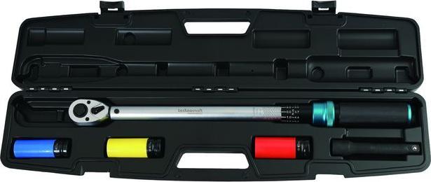 Immagine prodotto technocraft Set di chiavi dinamometriche da 1/2" 20-220 Nm (1/2", 20 Nm, 220 Nm)