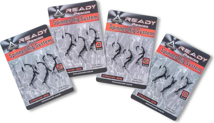 Actual product image AnacondA Ready Spinner Rig System Crank-66 MB 6 (6 Packungen)