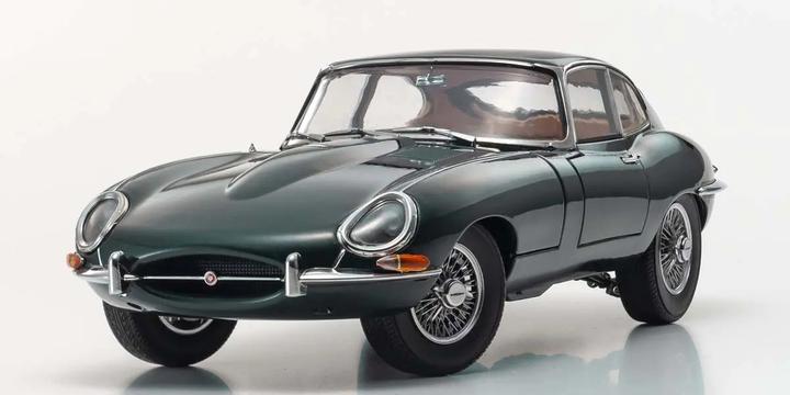 Produktbild Kyosho Sportwagen Jaguar E-Type 3.8 l Coupe MK1, Grün 1:18