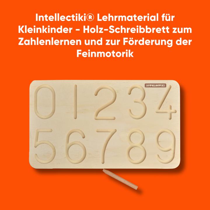 Actual product image Intellectiki Number Writing Board