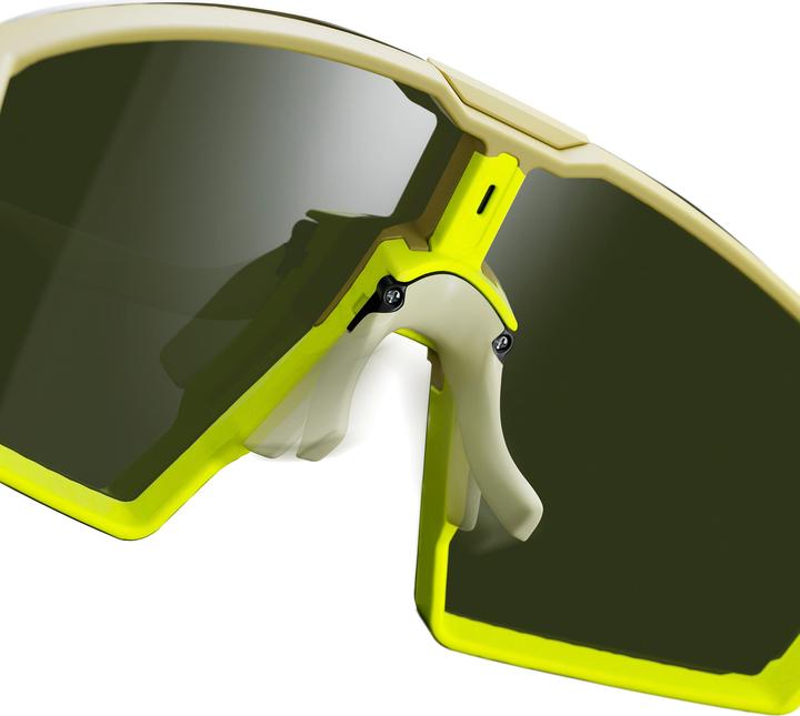 Produktbild Julbo Edge Helles Kastanienbraun Matt Neongelb Spectron 3 (Helles Kastanienbraun Matt Neongelb, Spectron 3 Lila)