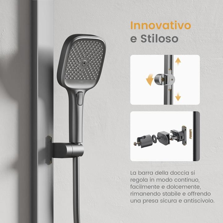 Actual product image Emke Thermostatic Shower Column