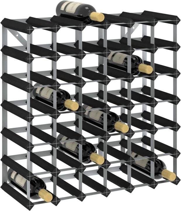 Produktbild VidaXL Weinregal (61,5 x 22,5 x 61,5 cm, 42 Fl.)