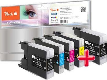 Produktbild Peach Tinte Brother LC-1280 Combi Pack + (C, M, Y)