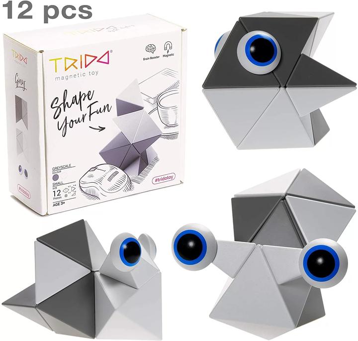 Image du produit Hape Trido Greyscale petit 12pcs