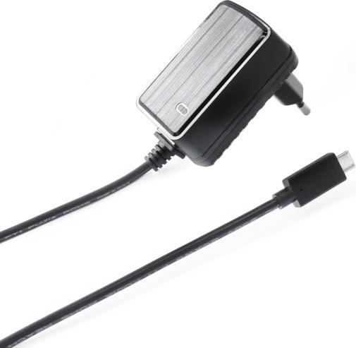 Actual product image OKdo FJOS2003012 - Raspberry Pi Power Supply, USB Type C with EU Plug Type, 1.5 m (Power supply)