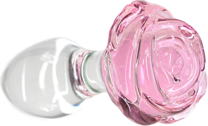 Produktbild Pillow Talk Rosy Luxurious Glass Anal Plug with Bonus Bullet