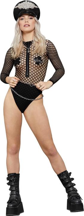 Produktbild Smiffys Netz Body mit Reissverschluss (One Size)