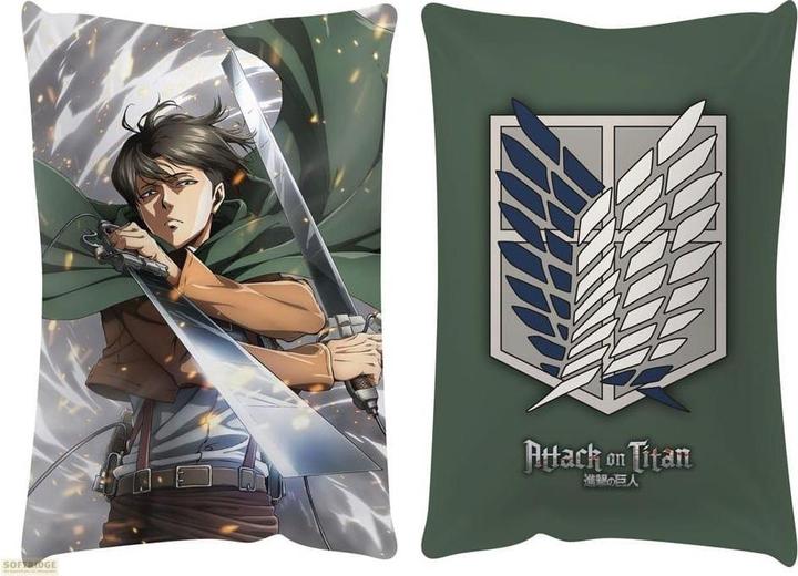 Produktbild POPbuddies Attack on Titan Kissen Levi Attack 50 x 35 cm (50 x 35 cm)