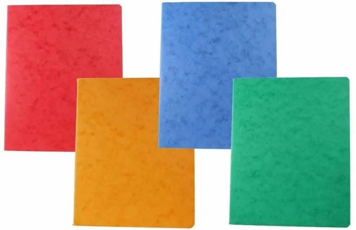 BüroLine Pressspanheft - Format 4° - 17,5 x 22 cm (17.5 x 22 cm, C5, Kariert, Harter Einband)