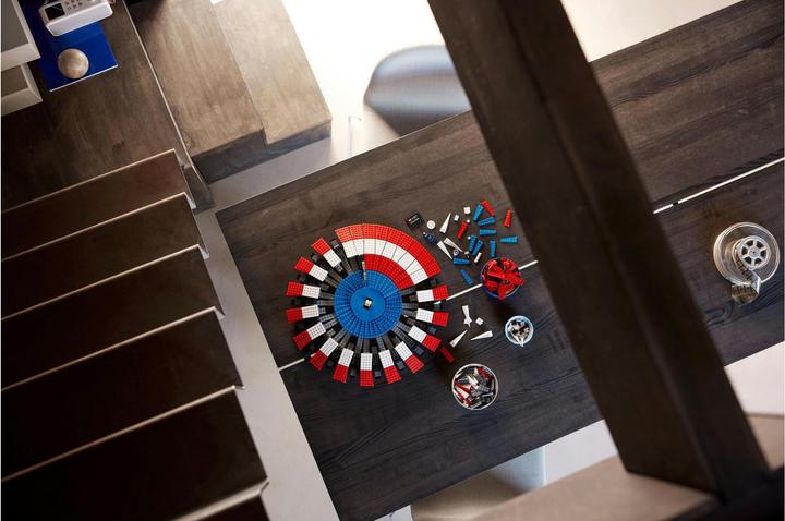 Produktbild LEGO Captain Americas Schild (76262, LEGO Marvel)
