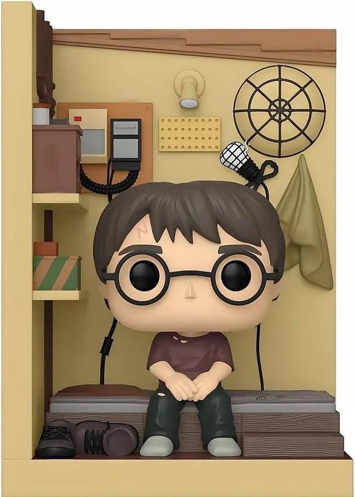 Actual product image Funko POPS Nooks Harry Potter Cupboard