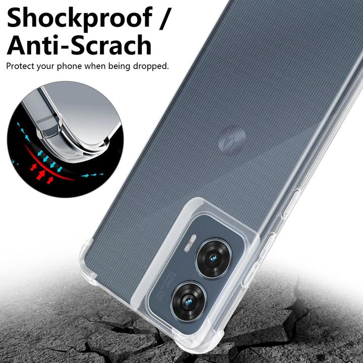 Actual product image Cadorabo Bumper Case for Motorola Moto Edge 50 Fusion TPU Ultra Slim AIR (Motorola Edge 50 Fusion)