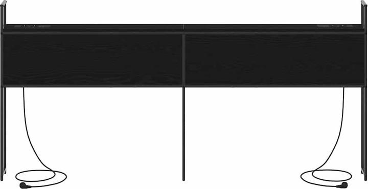 Actual product image vidaXL Storage space headboard (15 x 15 x 98 cm)