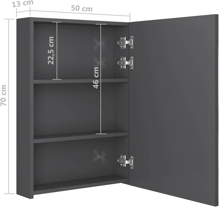 Immagine prodotto vidaXL Rome (50 x 13 x 70 cm)