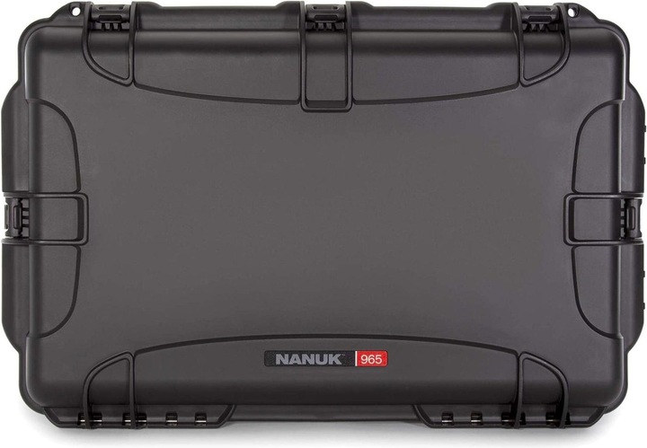 Actual product image Nanuk Plastic Case 965 - with Partition Black (Camera accessory bag, 119.70 l)