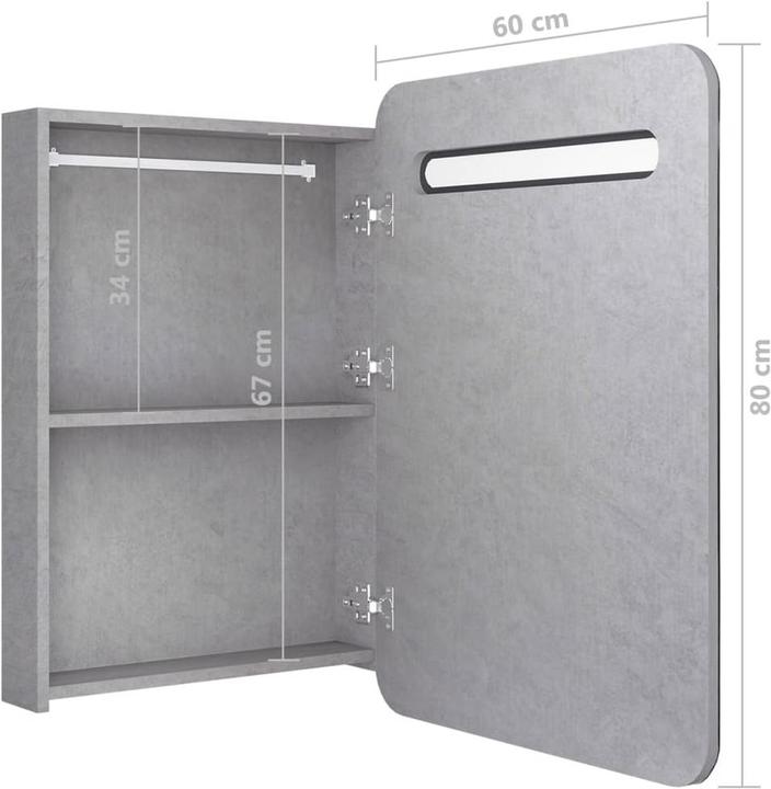 Actual product image vidaXL Othon (60 x 11 x 80 cm)