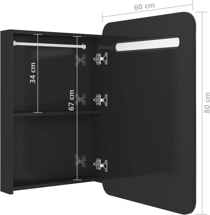 Actual product image vidaXL Othon (60 x 11 x 80 cm)